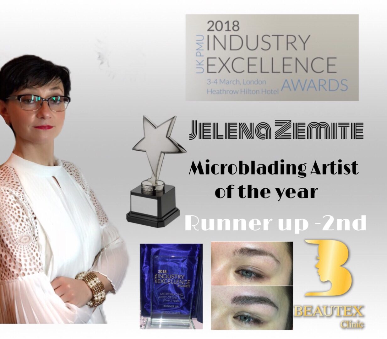 Microblading artist of the year.